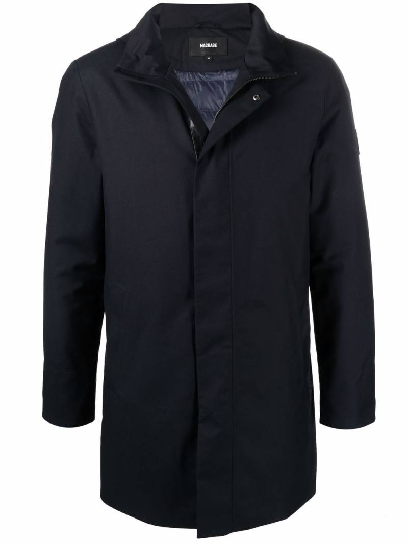 Mackage zip-up hooded down jacket - Blue von Mackage