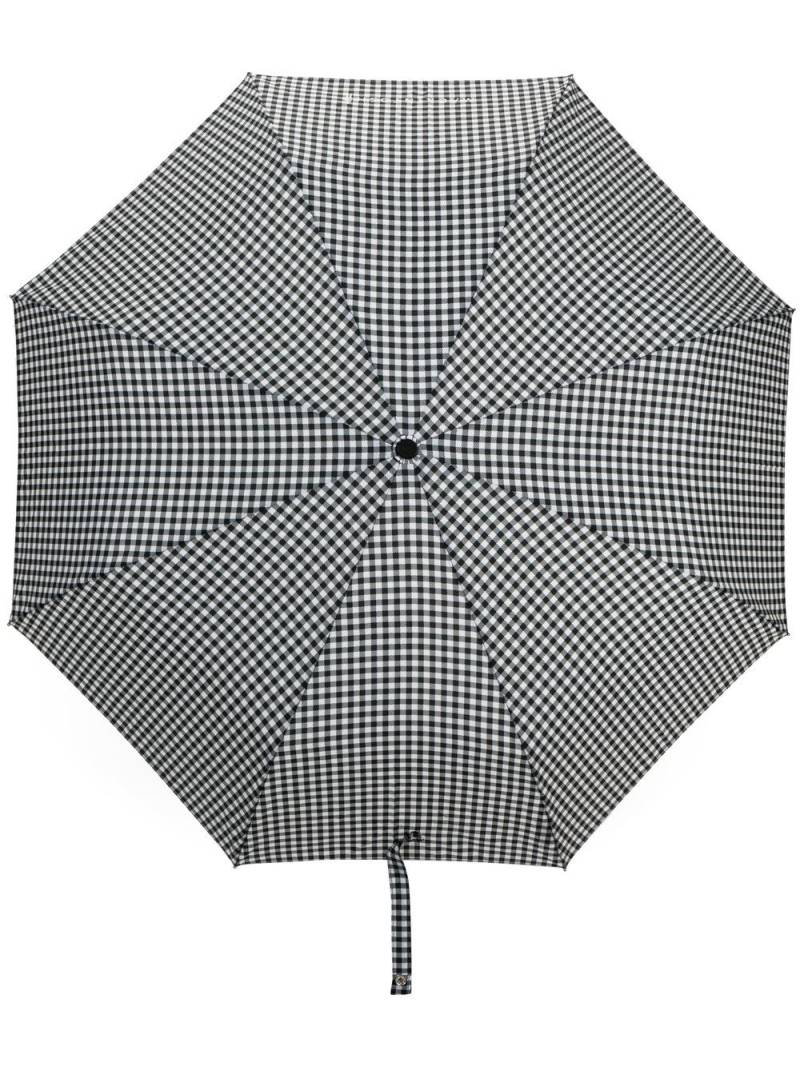 Mackintosh Ayr gingham-check umbrella - Black von Mackintosh