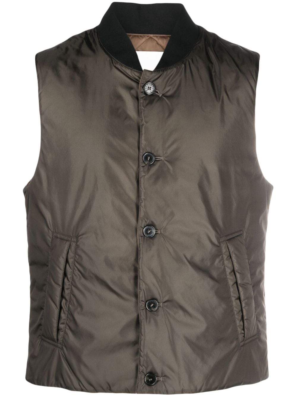 Mackintosh Dundee button-up gilet - Green