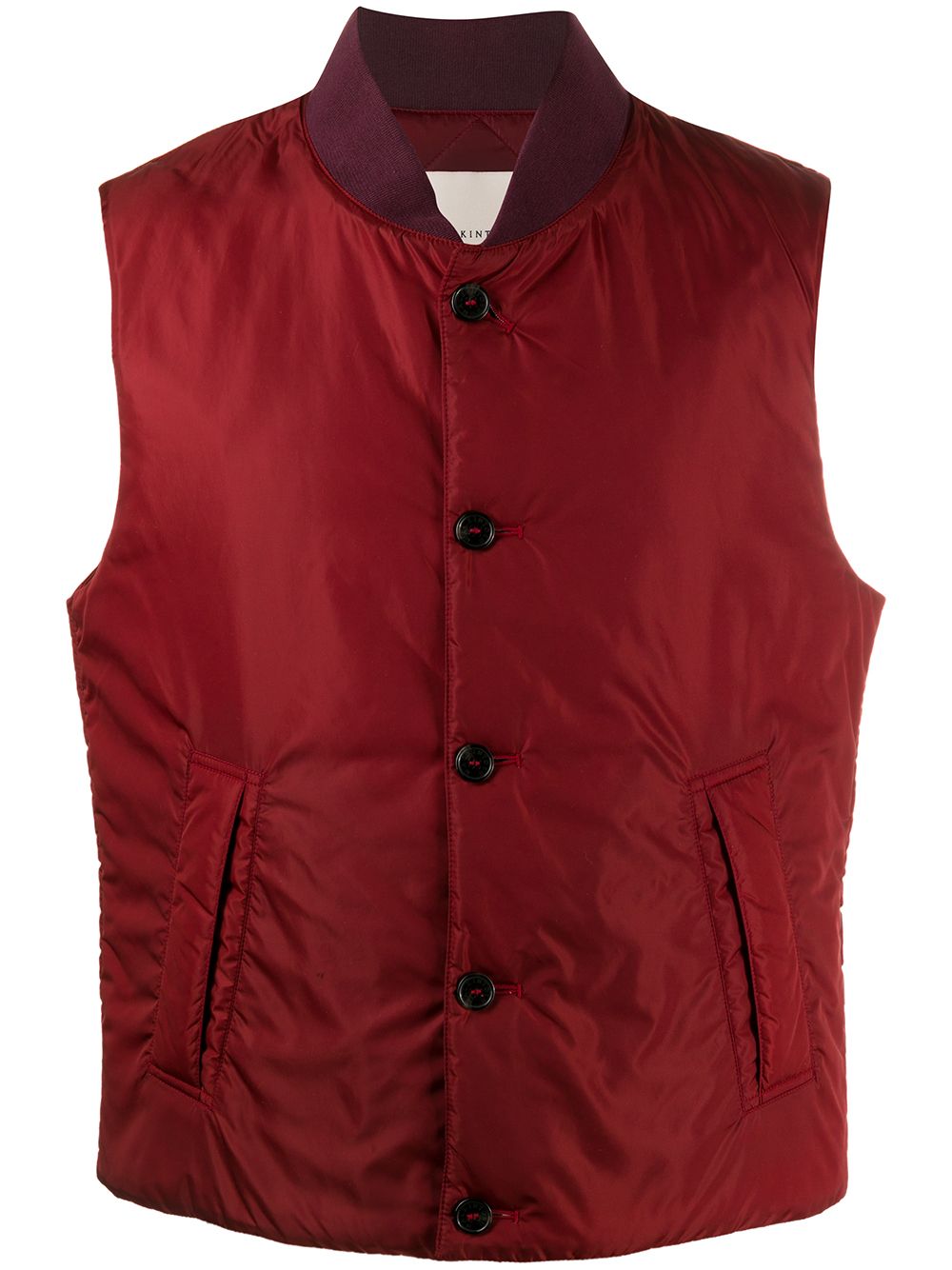 Mackintosh Dundee nylon liner vest - Red von Mackintosh