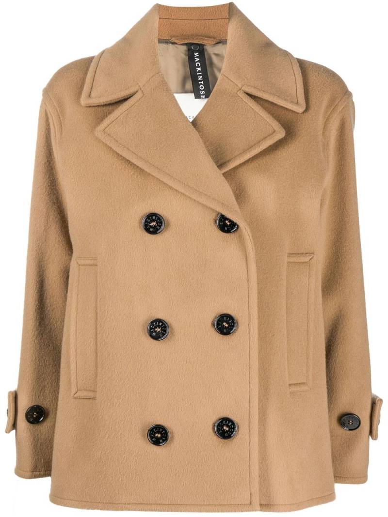 Mackintosh FIONA wool-blend peacoat - Brown von Mackintosh