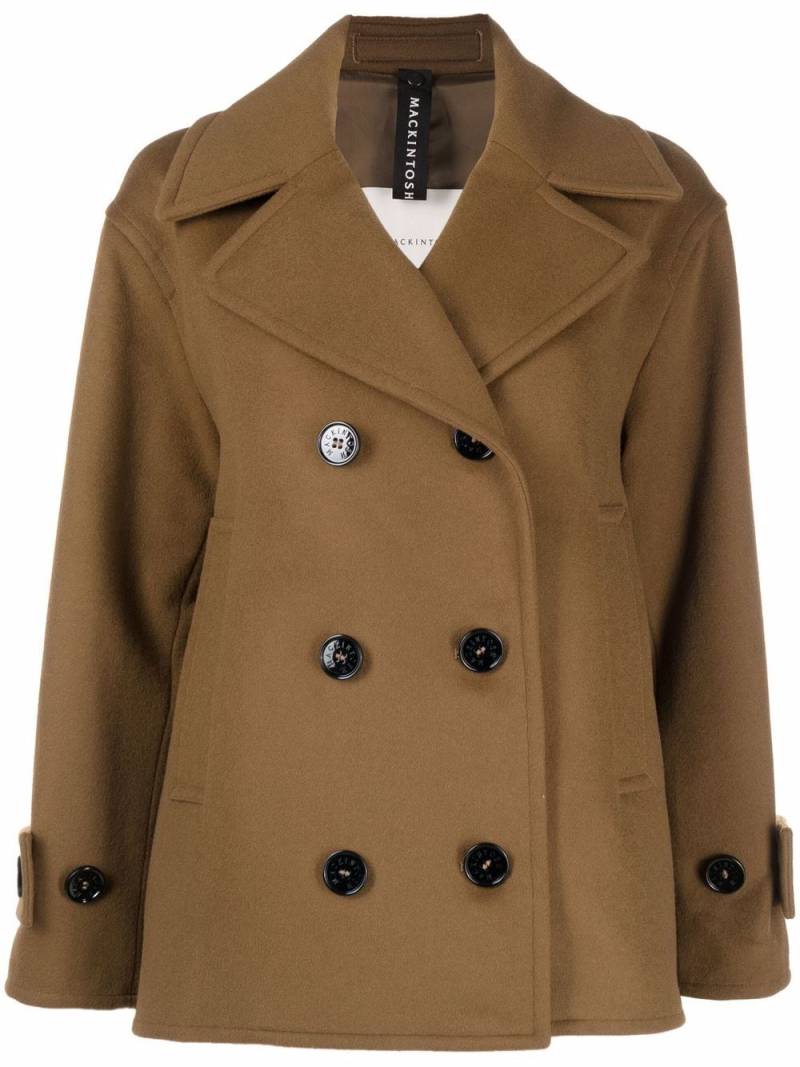 Mackintosh FIONA wool-cashmere peacoat - Brown von Mackintosh