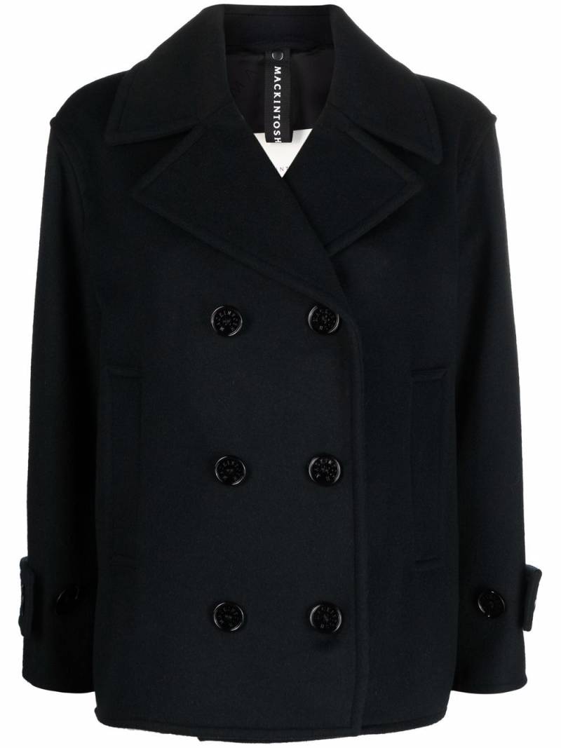 Mackintosh Fiona double-breasted peacoat - Black von Mackintosh