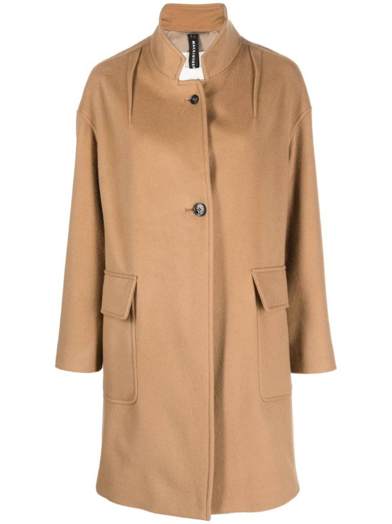 Mackintosh Freddie single-breasted coat - Neutrals von Mackintosh