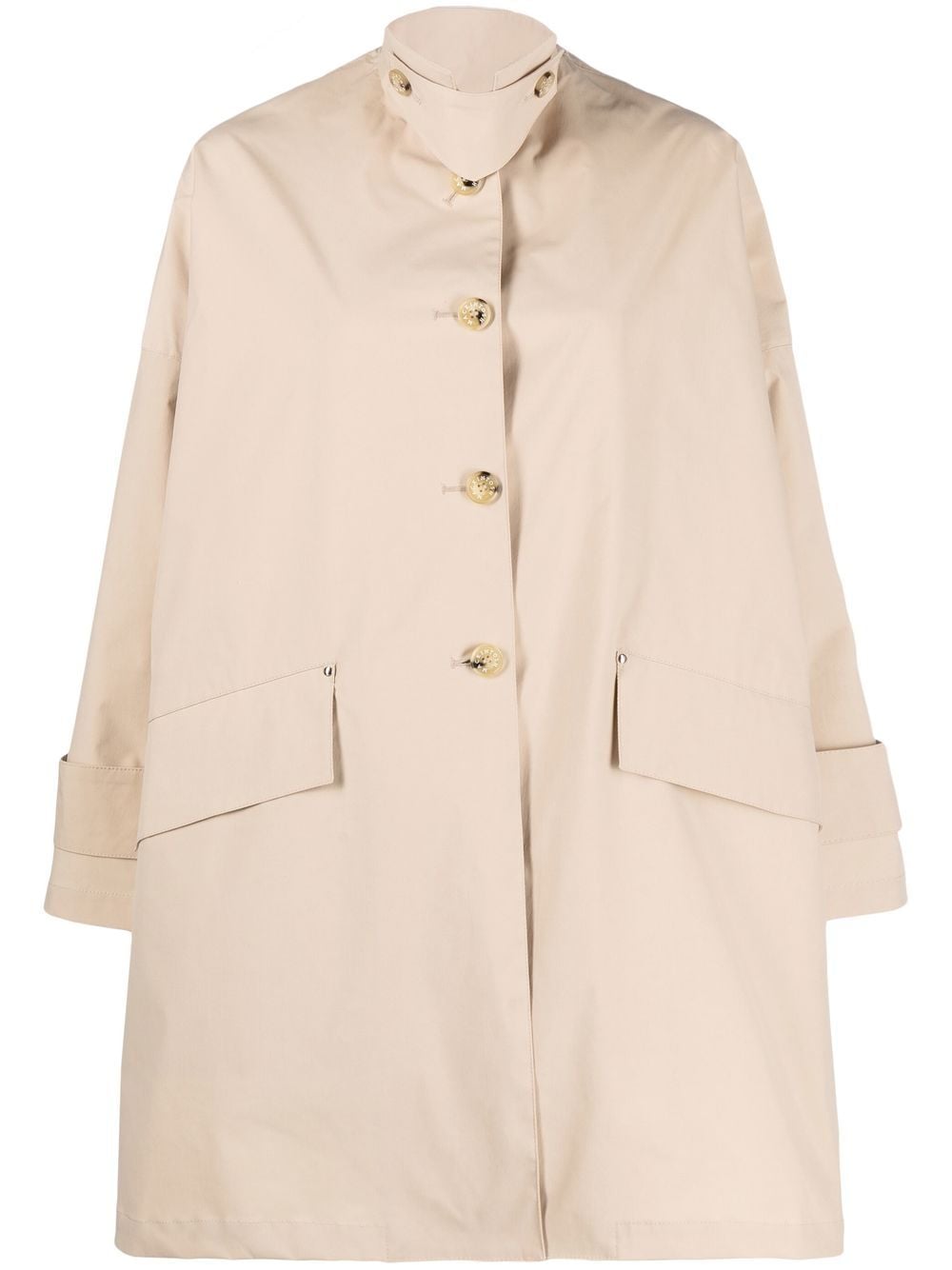 Mackintosh HUMBIE single-breasted overcoat - Neutrals von Mackintosh