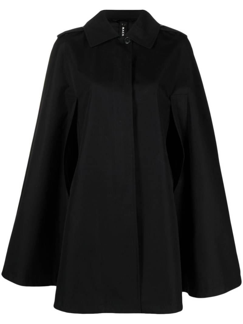 Mackintosh Halleigh cotton cape - Black von Mackintosh