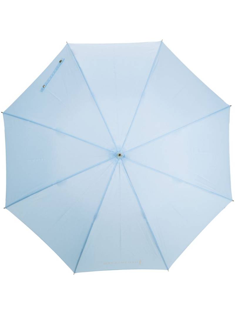 Mackintosh Heriot Whangee-handle umbrella - Blue von Mackintosh