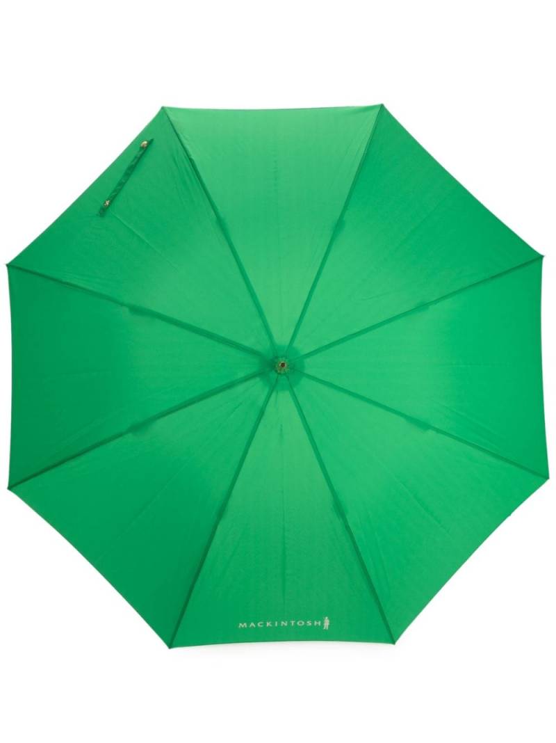 Mackintosh Heriot Whangee-handle umbrella - Green von Mackintosh