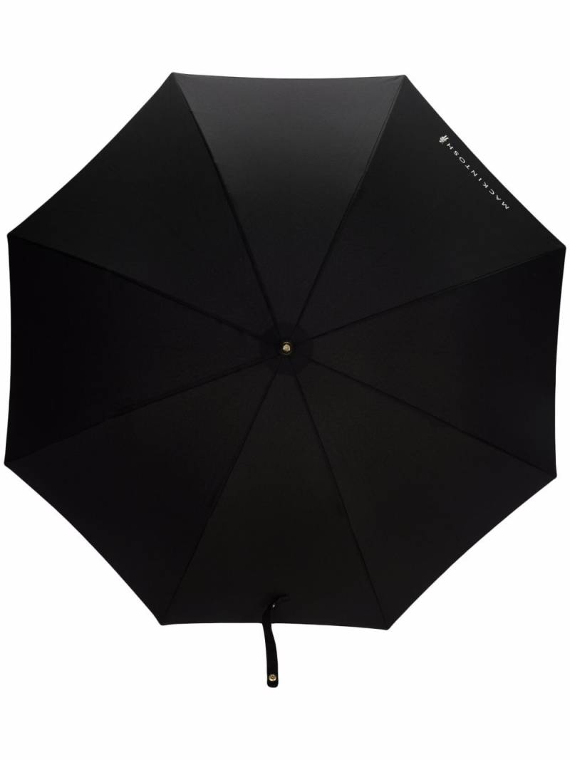 Mackintosh Heriot bamboo handle umbrella - Black von Mackintosh