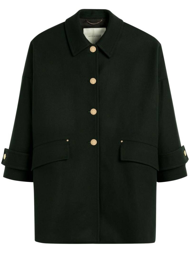 Mackintosh Humbie overcoat - Green von Mackintosh