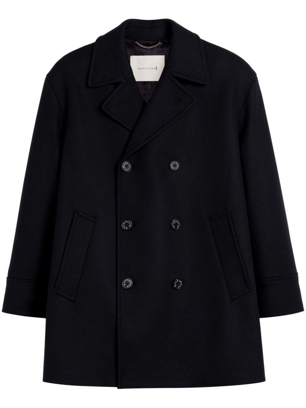 Mackintosh Humbie wool peacoat - Blue von Mackintosh