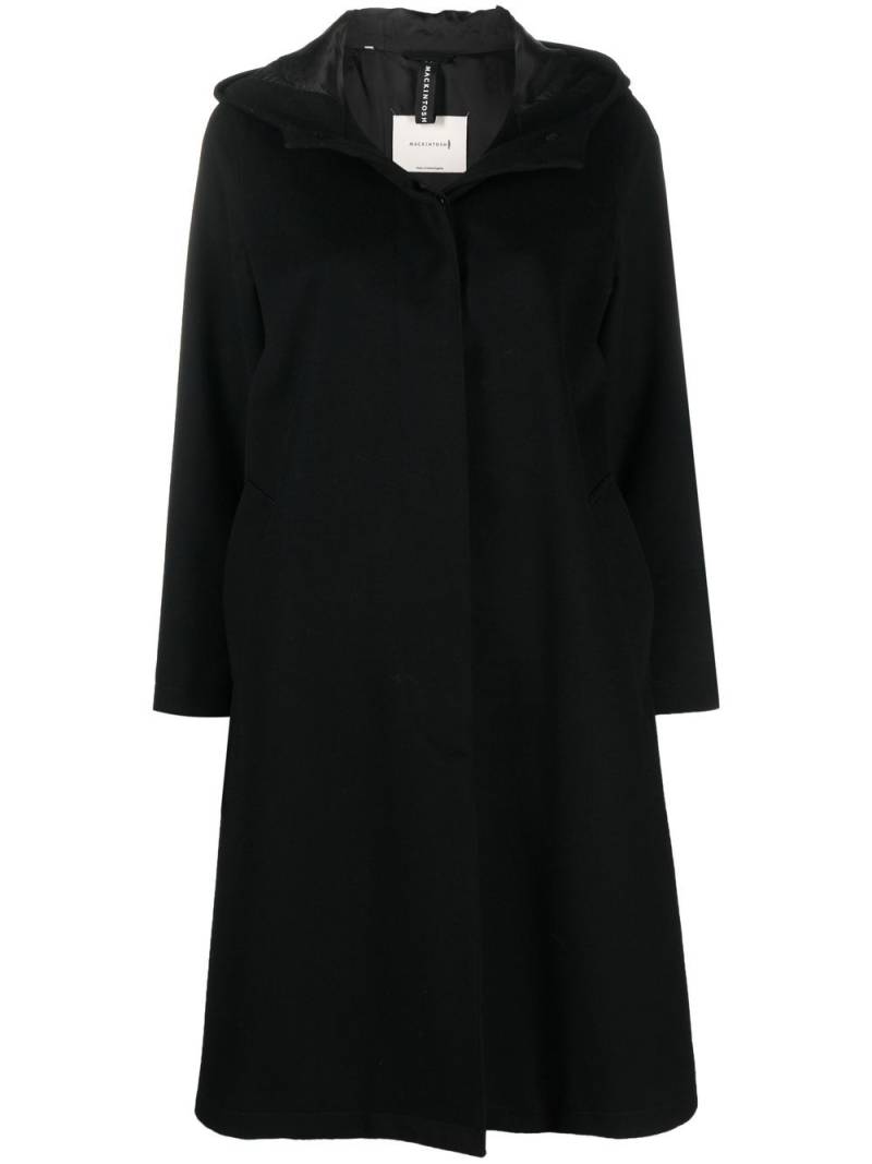 Mackintosh INNES Storm System hooded coat - Black von Mackintosh