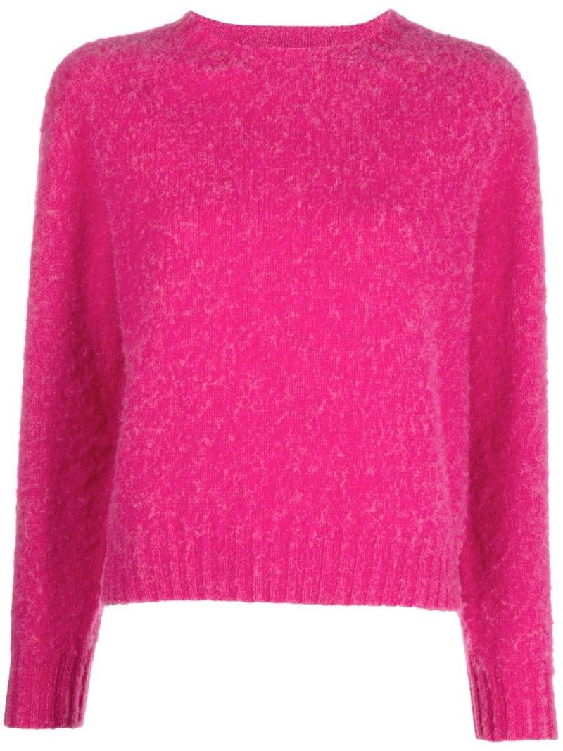 Mackintosh KENNEDI wool crew-neck jumper - Pink von Mackintosh