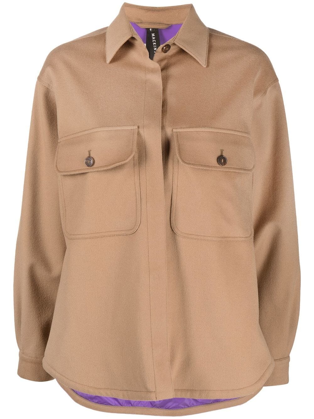 Mackintosh LORRIANE cotton overshirt jacket - Neutrals von Mackintosh