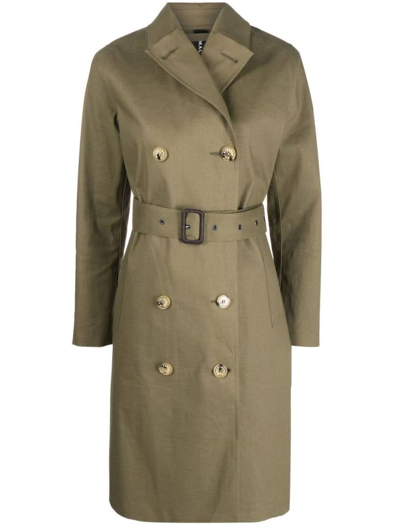 Mackintosh MORNA bonded cotton trench coat - Green von Mackintosh