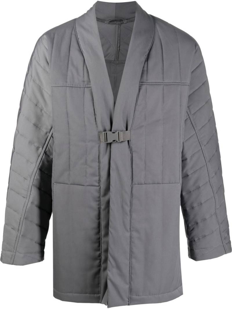 Mackintosh Mist Liner buckle-front jacket - Grey von Mackintosh