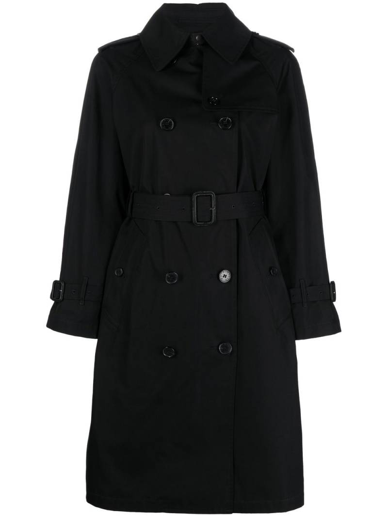 Mackintosh Muirkirk belted trench coat - Black von Mackintosh