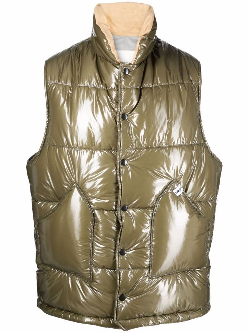 Mackintosh OSAKA quilted gilet - Green von Mackintosh