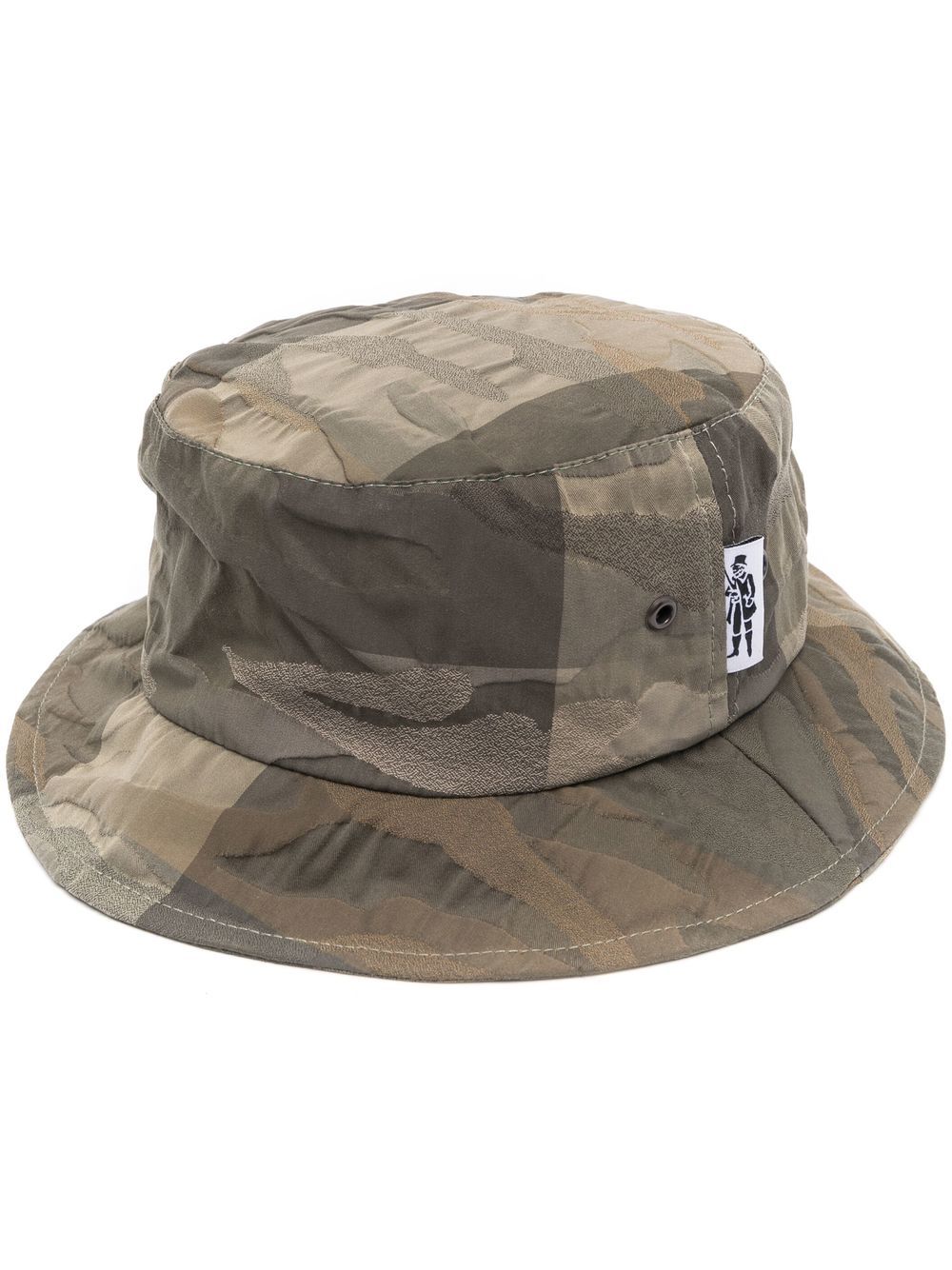 Mackintosh PELTING camouflage-pattern bucket hat - Brown von Mackintosh