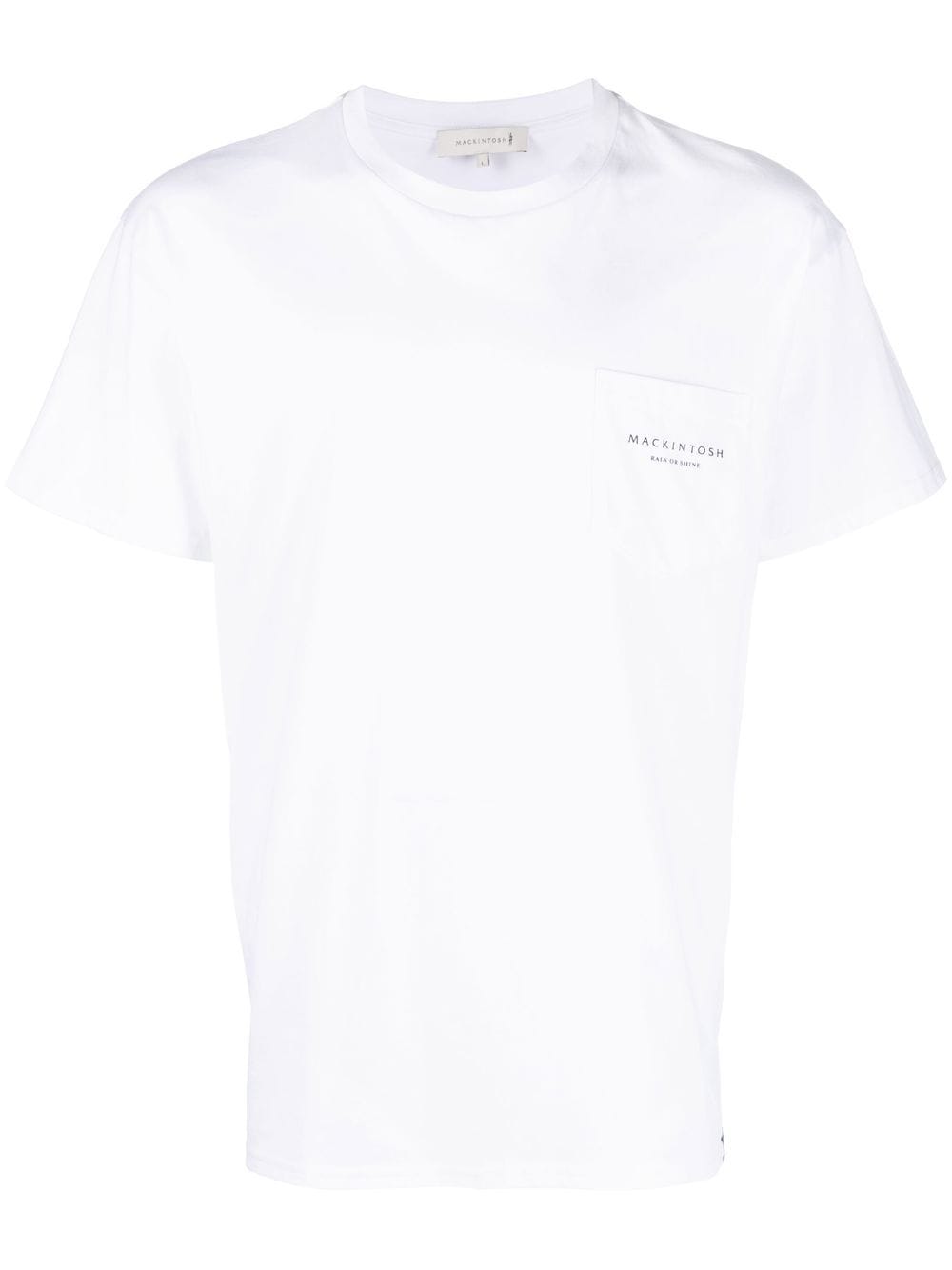 Mackintosh RAIN SHINE T-shirt - White von Mackintosh