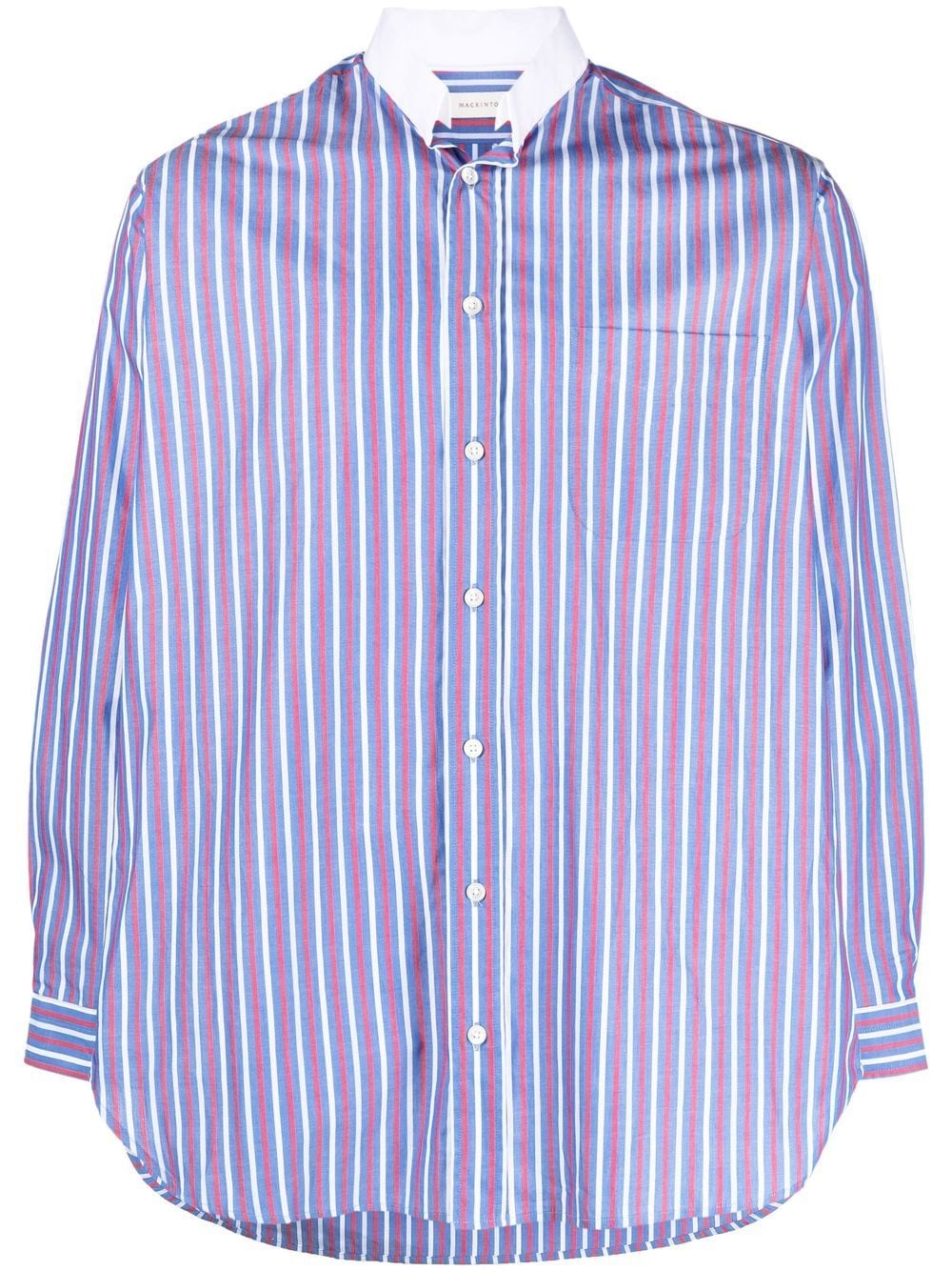 Mackintosh Roma striped shirt - Blue von Mackintosh