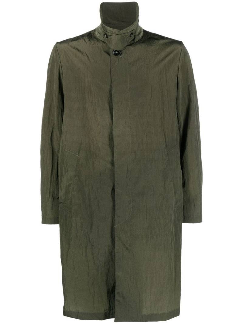 Mackintosh pointed-collar single-breasted coat - Green von Mackintosh