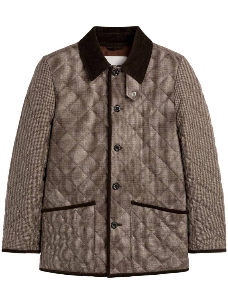 Mackintosh quilted jacket - Brown von Mackintosh