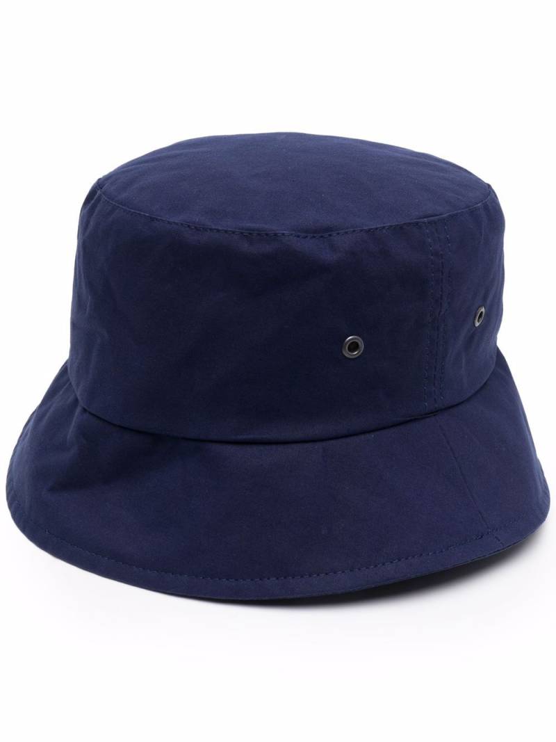 Mackintosh waxed bucket hat - Blue von Mackintosh