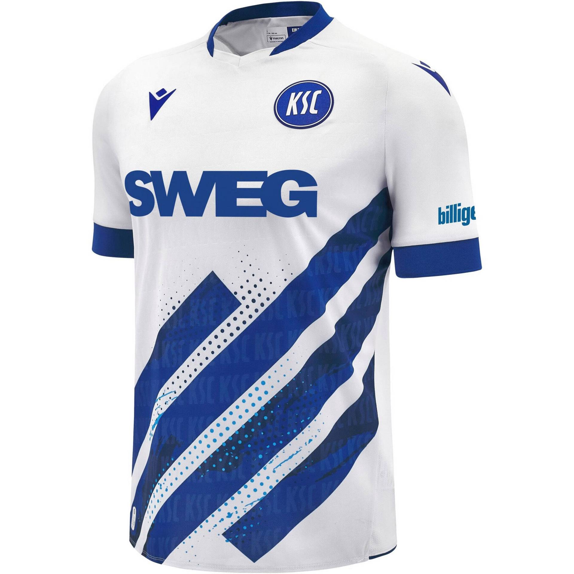 macron Karlsruhe SC 24-25 Away Teamtrikot Herren von Macron