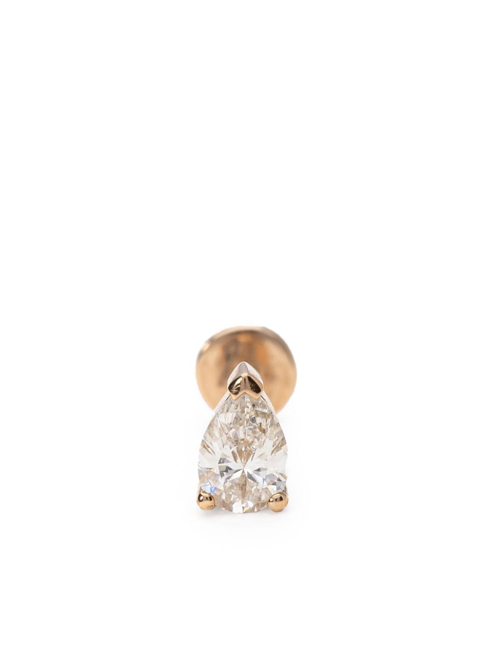 Mad Precious & Ethical 18kt rose gold diamond earring - Pink von Mad Precious & Ethical