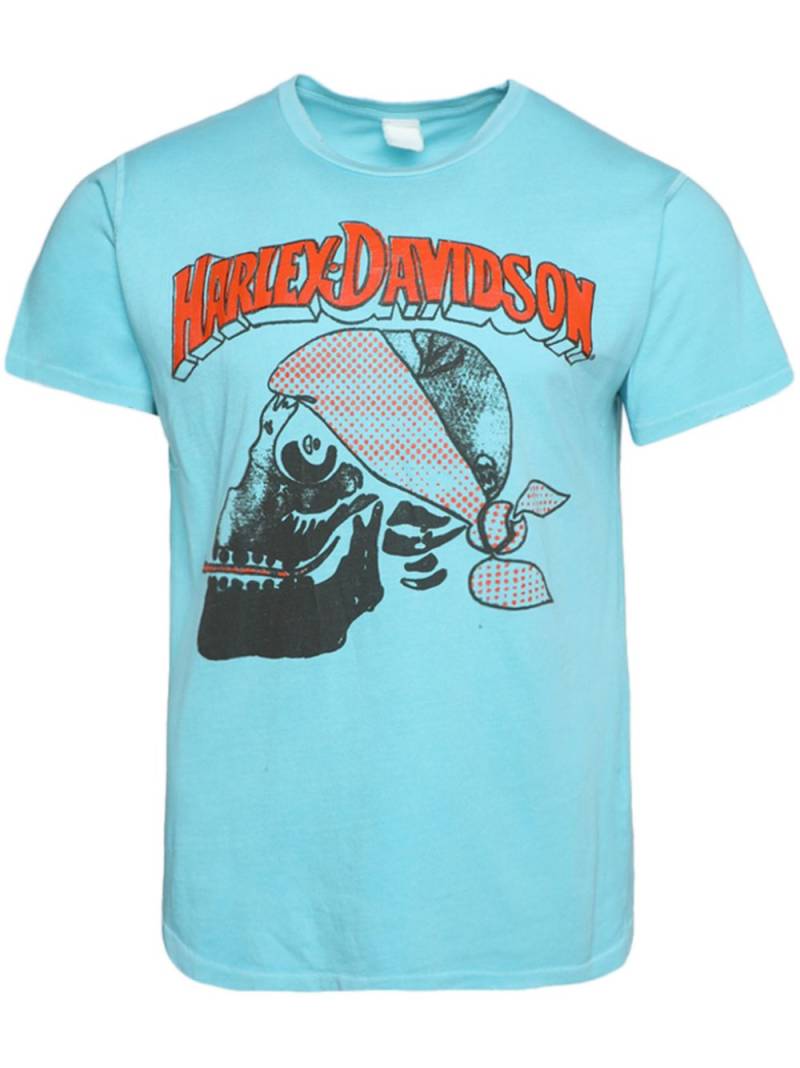 MadeWorn Harley Davidson graphic-print T-shirt - Blue von MadeWorn