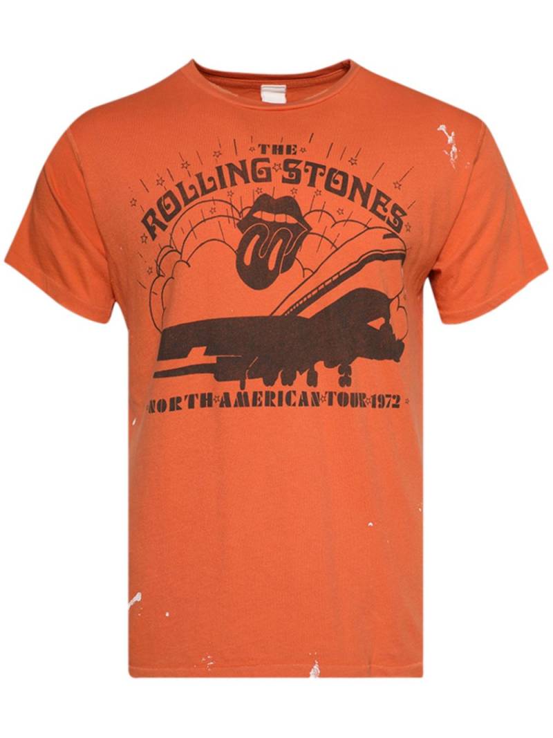 MadeWorn The Rolling Stones cotton T-shirt - Orange von MadeWorn