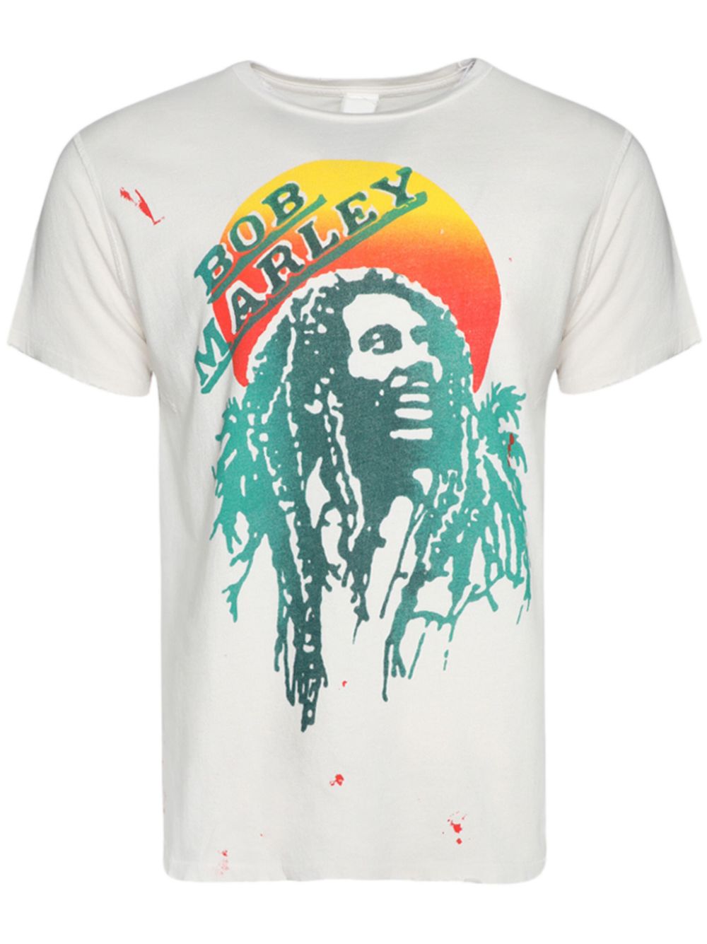 MadeWorn x Bob Marley crew-neck T-shirt - White von MadeWorn