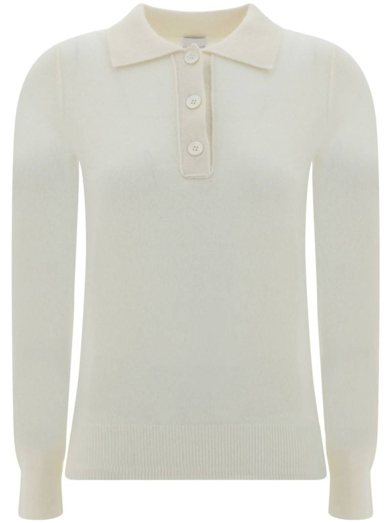 Madeleine Thompson Clara polo top - Neutrals von Madeleine Thompson