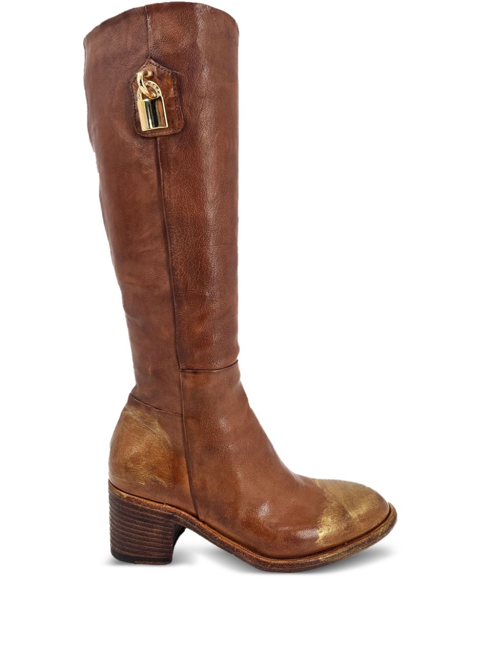 Madison.Maison 50mm knee-high boots - Brown von Madison.Maison