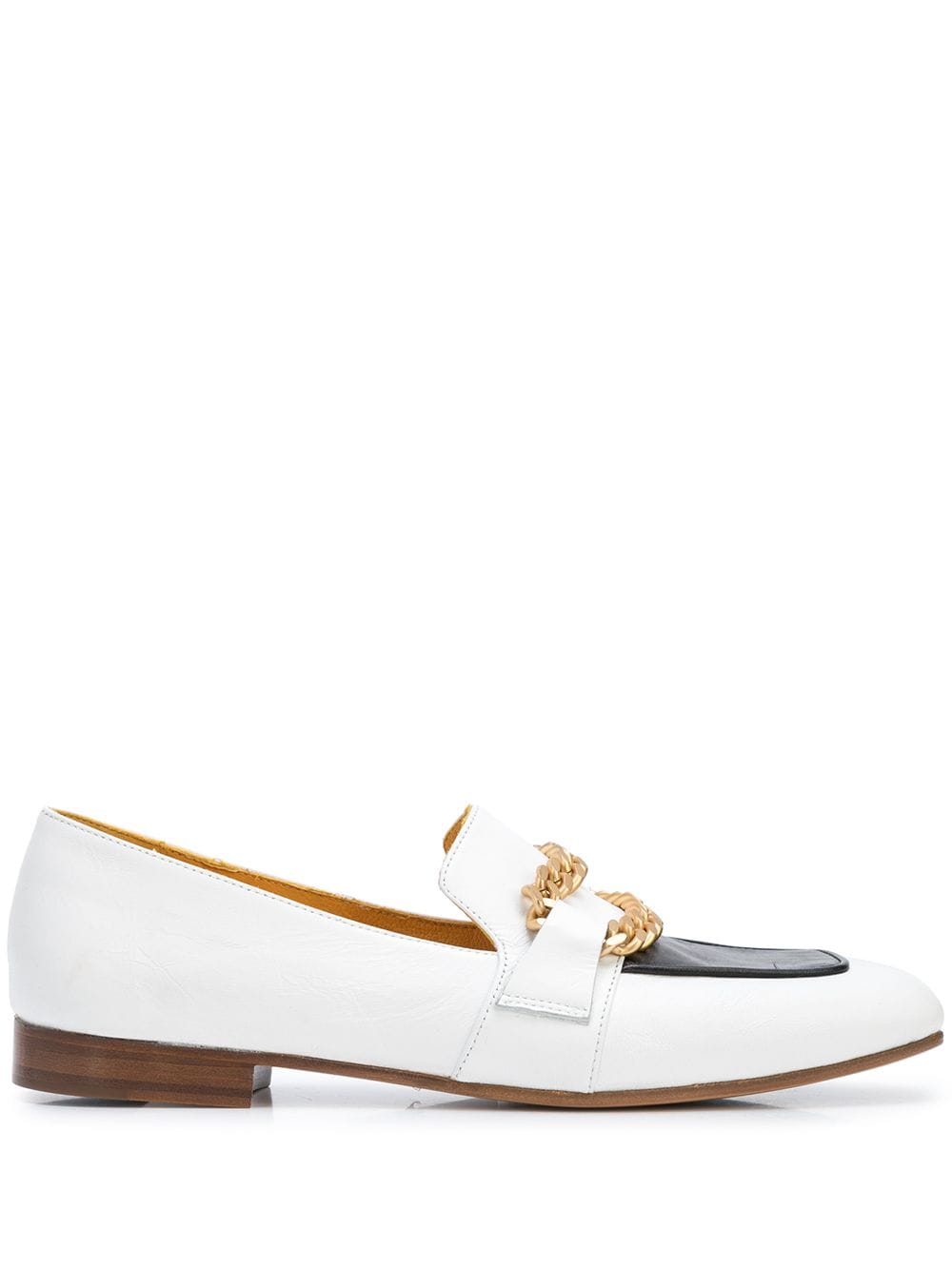 Madison.Maison Gioia flat loafers - White von Madison.Maison