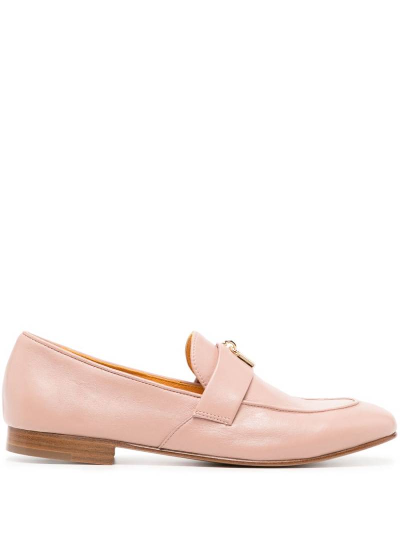 Madison.Maison Lock leather loafers - Pink von Madison.Maison