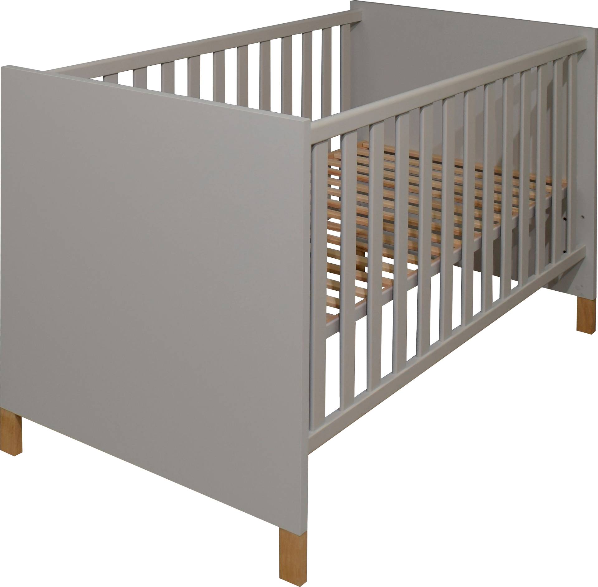 Mäusbacher Babybett, Holzfüsse, Holzgriffe Mäusbacher Babybett, Holzfüsse, Holzgriffe von Mäusbacher