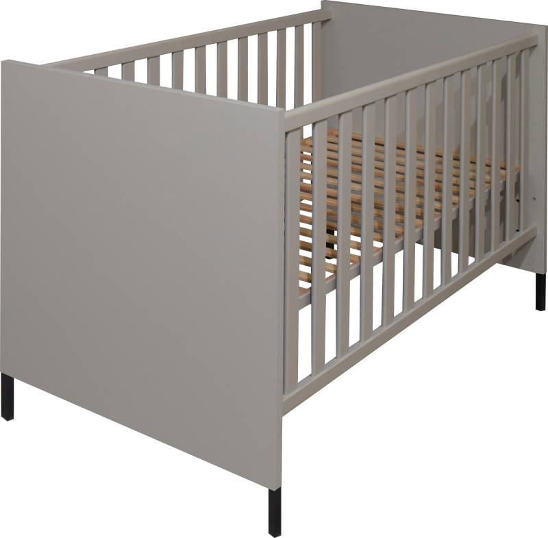 Mäusbacher Babybett, Metallfüsse, Metallgriffe von Mäusbacher