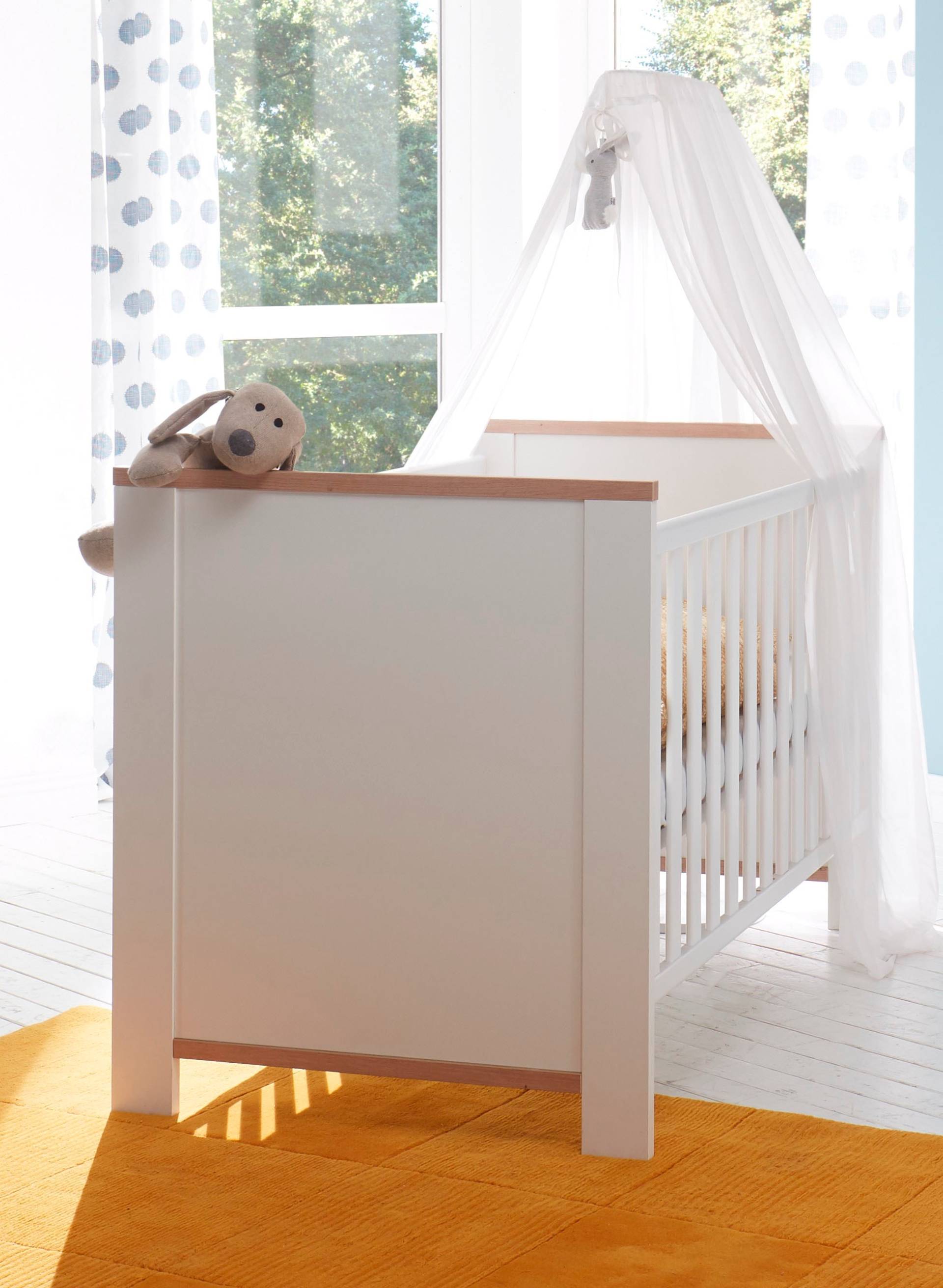 Mäusbacher Babybett »Adele«, mit Schlupfsprossen Mäusbacher Babybett »Adele«, mit Schlupfsprossen von Mäusbacher