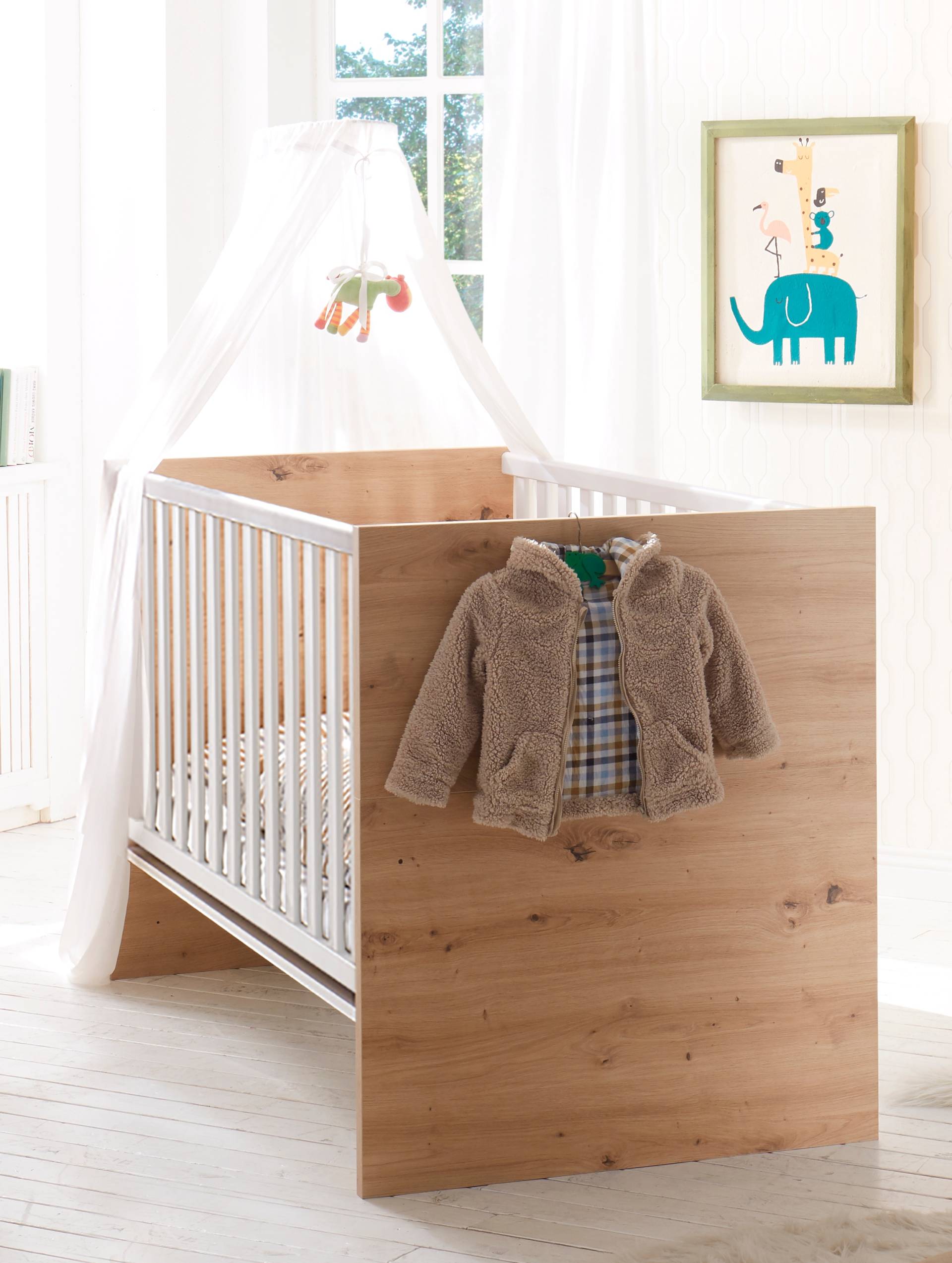 Mäusbacher Babybett »Cindy«, mit Schlupfsprossen Mäusbacher Babybett »Cindy«, mit Schlupfsprossen von Mäusbacher