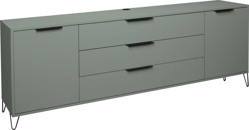 Mäusbacher Sideboard »Bonnie«, Breite 216 cm mit Drahtgestell von Mäusbacher