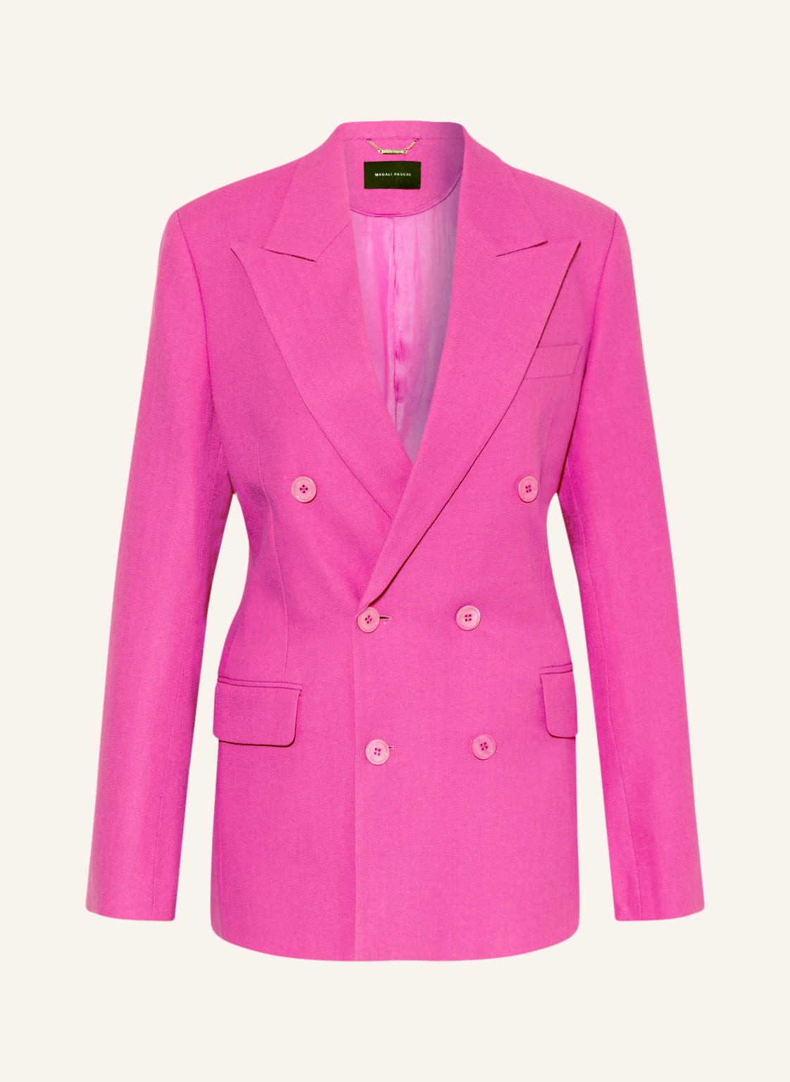 Magali Pascal Blazer Florentine Mit Leinen pink von Magali Pascal