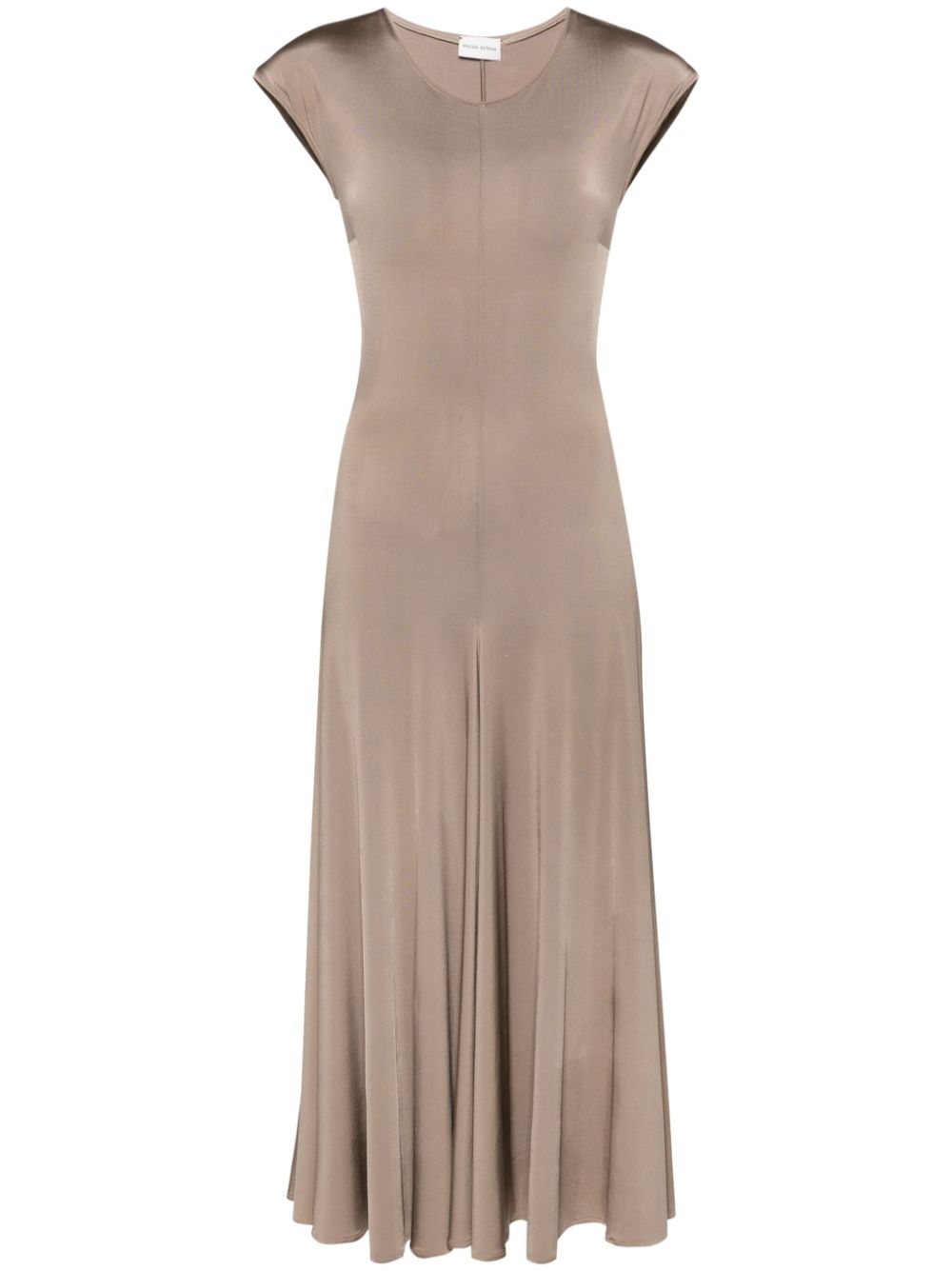 Magda Butrym 08 flared maxi skirt - Neutrals von Magda Butrym