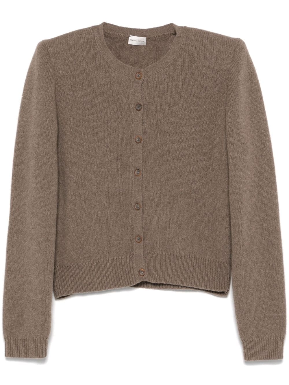 Magda Butrym cashmere round-neck cardigan - Brown von Magda Butrym