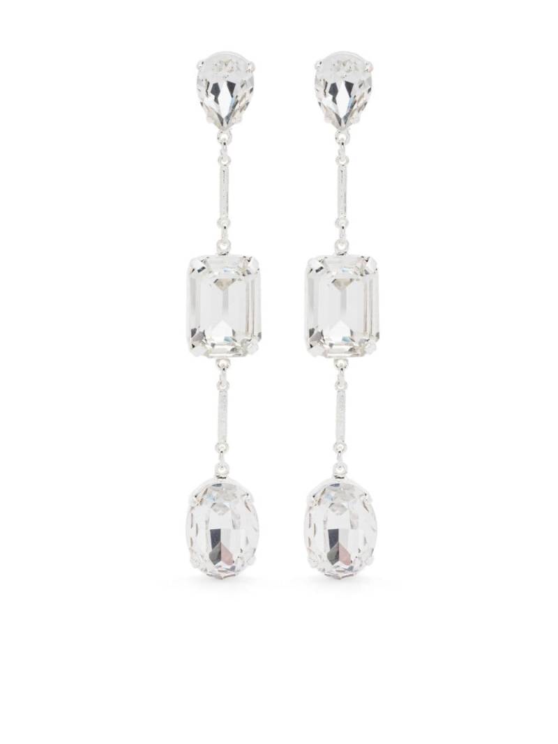 Magda Butrym crystal-embellished earrings - Silver von Magda Butrym