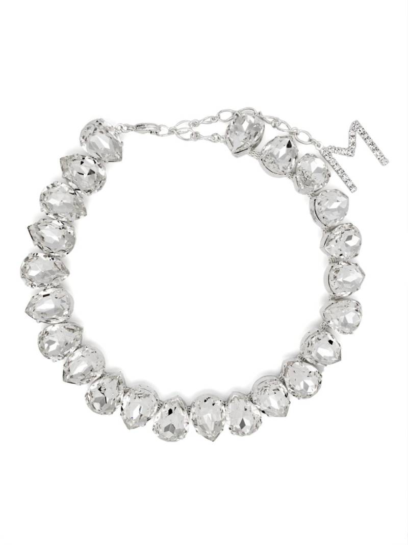 Magda Butrym crystal necklace - Silver von Magda Butrym