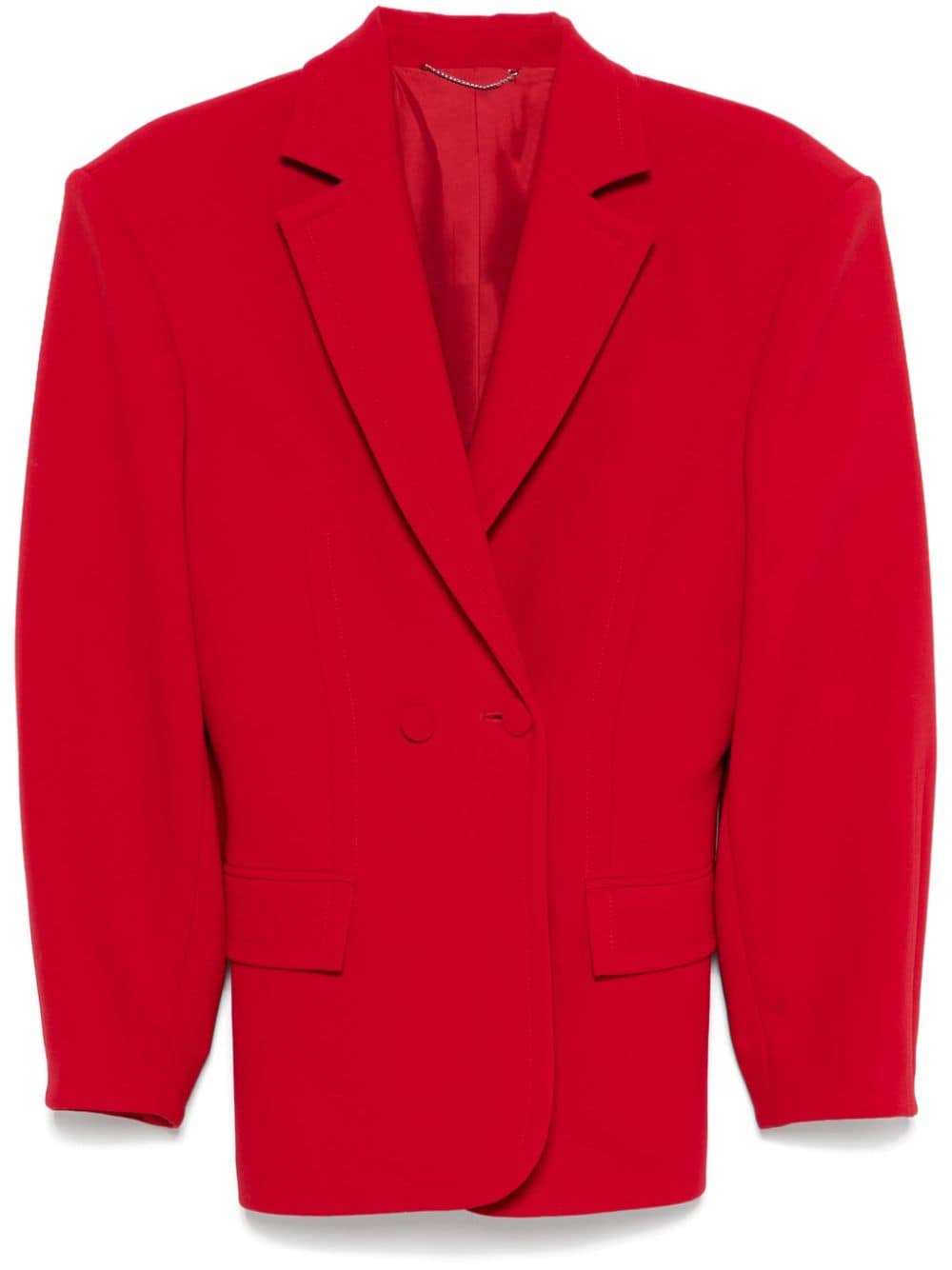 Magda Butrym double-breasted hourglass blazer - Red von Magda Butrym