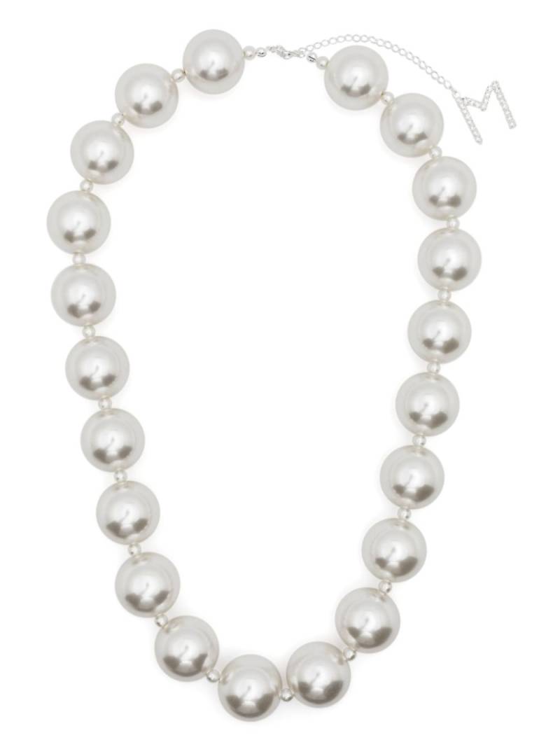 Magda Butrym faux-pearl necklace - White von Magda Butrym