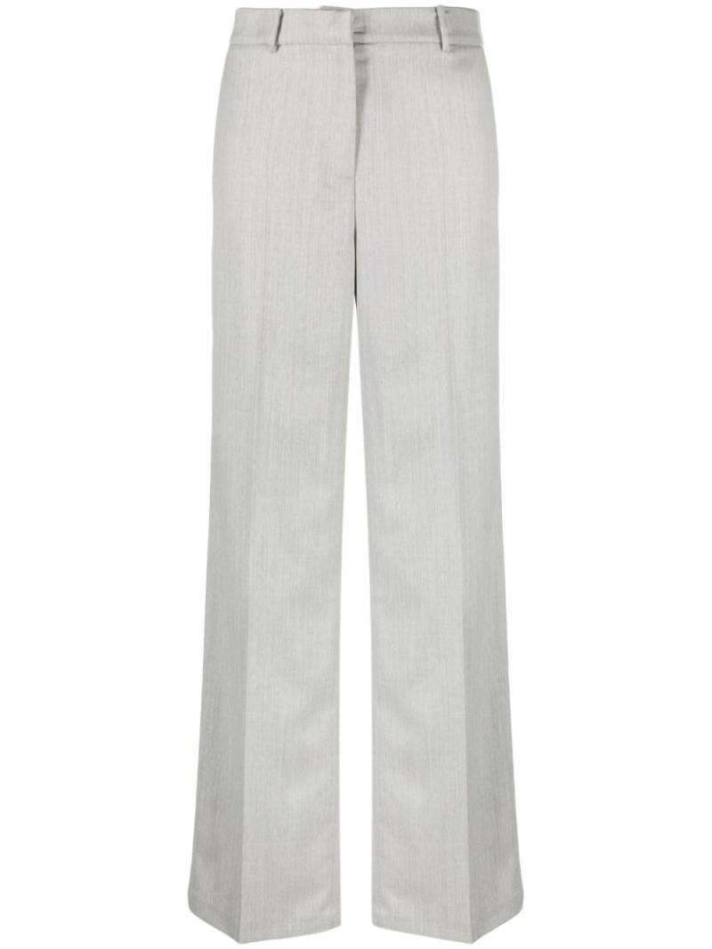 Magda Butrym high-rise straight-leg tailored trousers - Grey von Magda Butrym